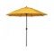 California Umbrella 9' Bronze Aluminum Market Patio Umbrella, Sunbrella Sunflower Yellow 194061337165 - alternate 1